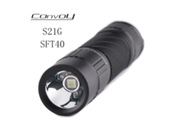 Sft40 5000k-convoy S21g Com Sst40 Sft40 Led 21700 Lanterna Led De Alta Potência Lanterna Super Brilhante Fácil Controle Lanterna Para Camping Pesca T