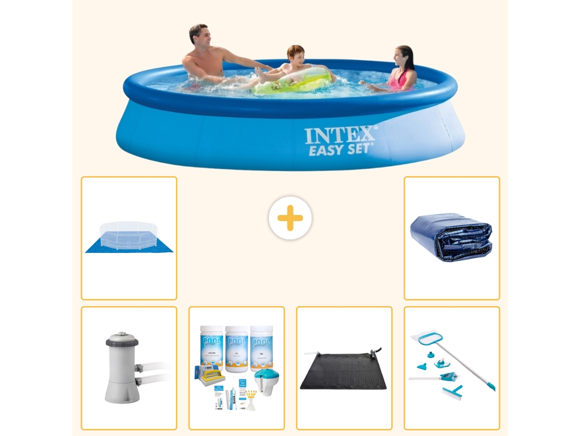 Intex Piscina Easy Set Redonda - 366x76 Cm - 7-peças S20238