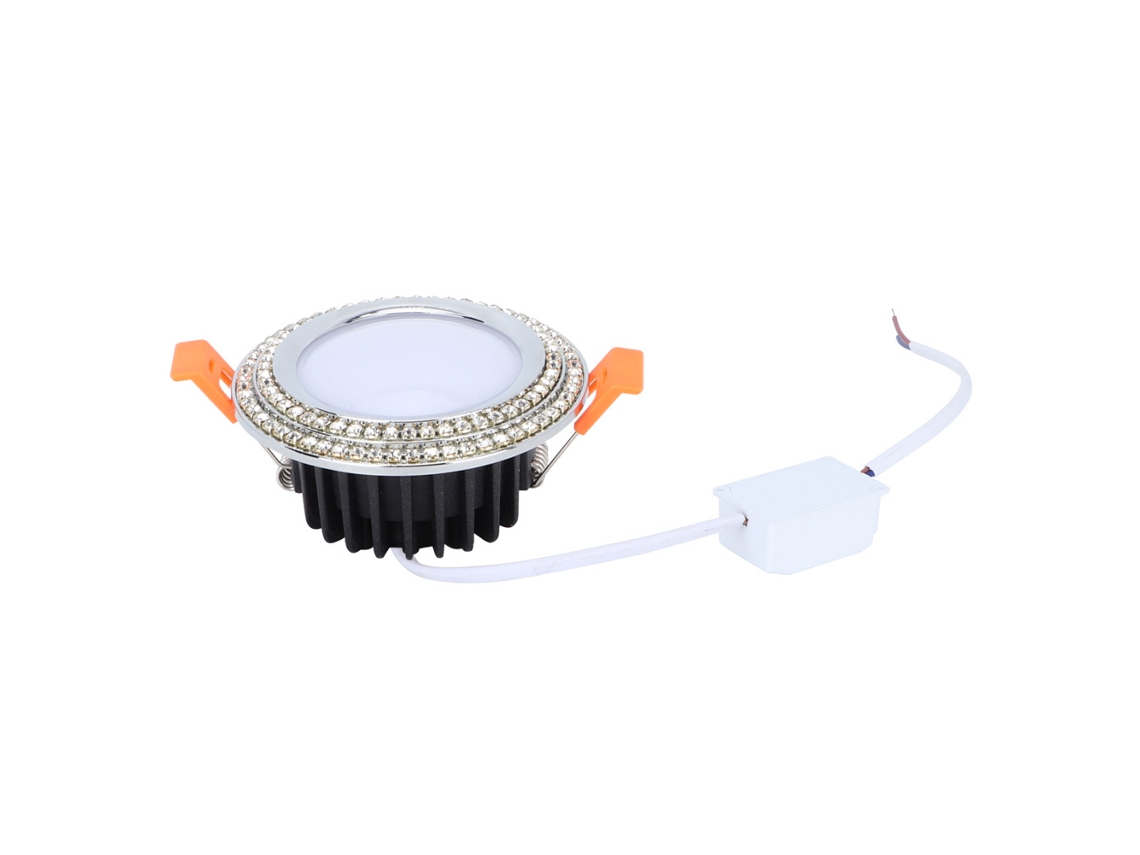 Lâmpada LED RGB CW 7W Controle Wifi Alexa Google Dimmer Prata