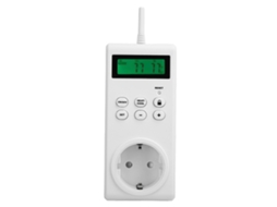 Controlador De Temperatura Ts, 3000 Com Termostato Lcd E Tomada Sem Fio Para Aquecimento Resfriamento De Ambientes. Compatível A Ue, 230v 16a 50hz