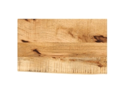 Vidaxl Tampo De Mesa C/ Borda Viva 50x20x3,8cm Mangueira Áspera Maciça