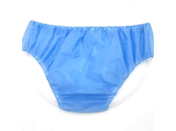 Calças De Incontinência Para Adultos, Capas De Roupa Íntima Impermeáveis E Reutilizáveis, Semelhantes A Plástico, Com Cós Elástico, Proteção Macia E S