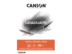 Bloco de Estudo CANSON Graduate Sketch Din A3