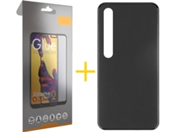 Capa e Película Xiaomi Mi 10 5G SKYHE Vidro Temperado 8360 Preto