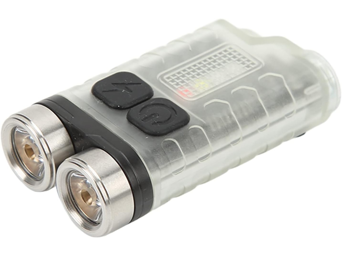 Lanterna De Chaveiro, 900 Lúmens, Usb, Com Ventosa Magnética,