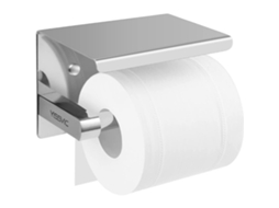 Acessórios De Banheiro De Luxo, Suporte Para Papel Higiênico De Aço Inoxidável Sus304 Com Prateleira, Suporte Para Papel Higiênico Aquaforge