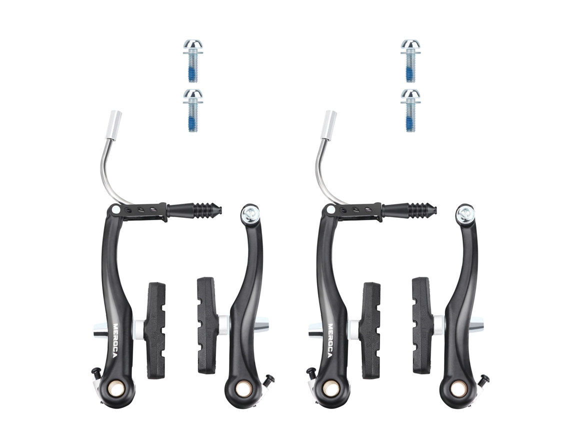 Kit De Freios V Para Bicicleta Material Alumínio Aço Inoxidável 110mm Para Mountain Bike Bicicleta Pasta Touring