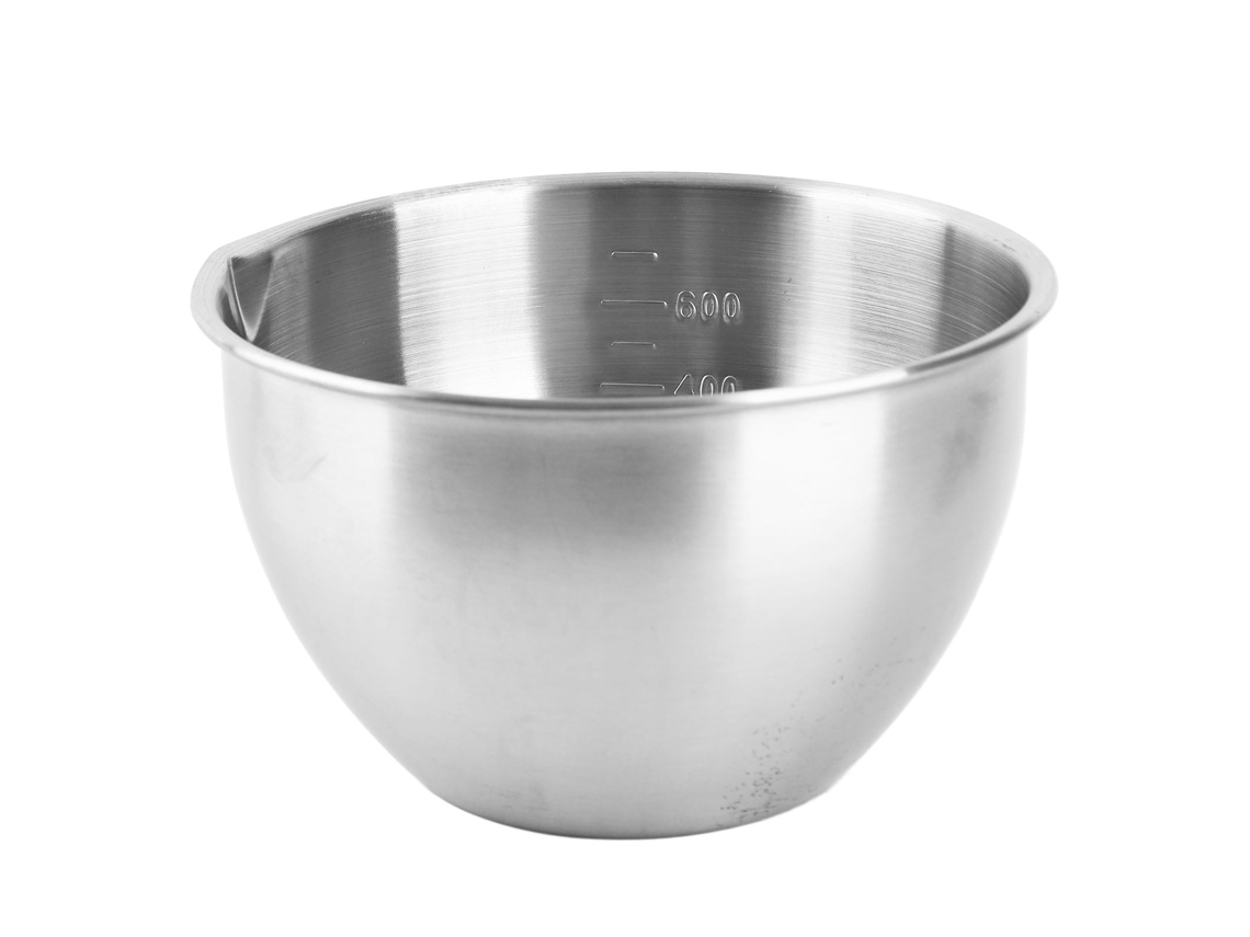 Tigela de Servir LAXISCREED Aço Inox 304 com Escala