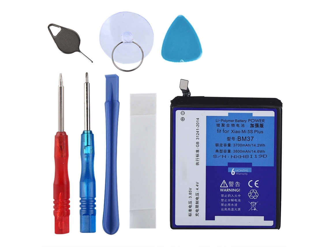 Bateria LAXISCREED para Xiaomi Mi5s Plus Bm37