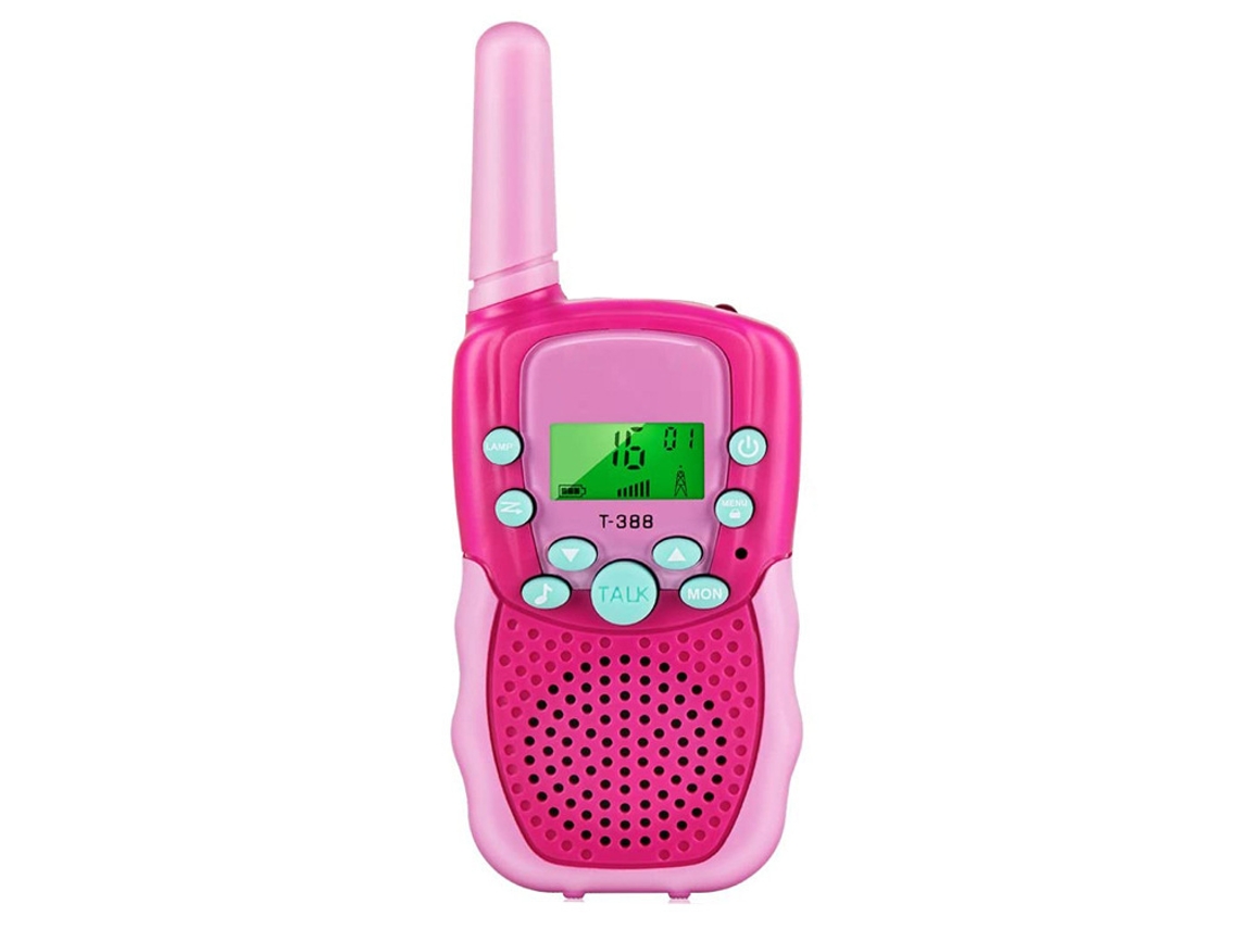 Walkie Talkie Infantil Com Alcance De 3 Km Brilvibera