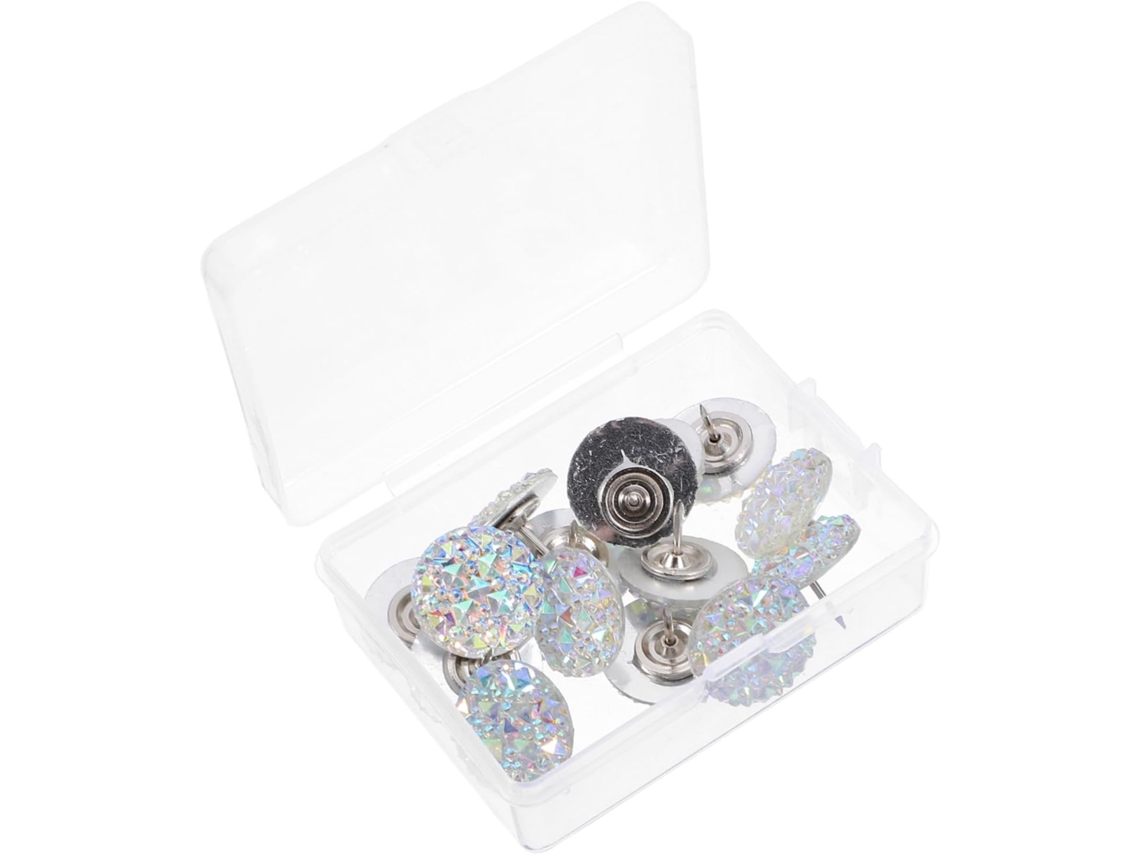 80 Tachinhas De Resina Com Imitação Diamante, Gigantes Para Quadro