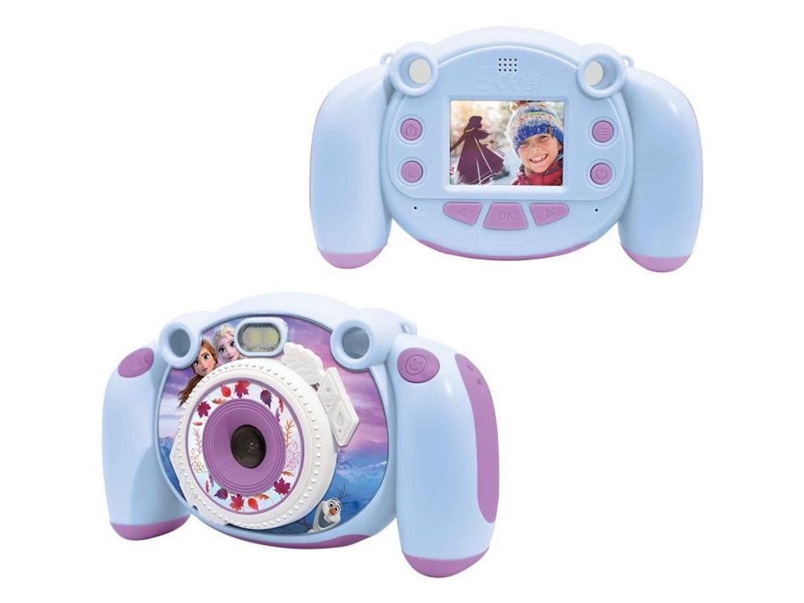 Câmera Digital Infantil Frozen Com Função De Foto E Vídeo Brilvibera
