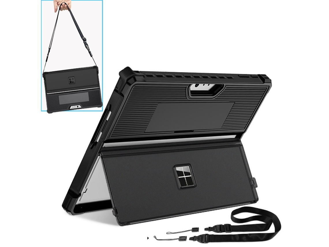 Capa Para Surface Pro Protetora, À Prova De Choque Com Suporte E Alça Elysve