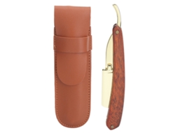 Soporte Plegable Para Cortapelos De Barba Con Mango De Madera Porta Cortapelos Manual Para Barbear En Casa Barbero