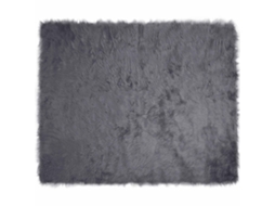 Conjunto 1 Tapete Vidaxl Antracite Poliéster (240 X 340 Cm)