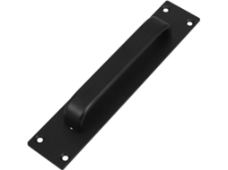 Puxador De Porta Shineofi Em Liga Alumínio Para Portão, Preto, Fácil Instalação, Aplicação Versátil