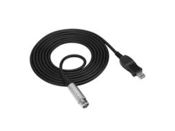 Lurelia Cabo Xlr Usb 2.0 Macho/fêmea Preto, Para Microfones, Pc E Computador