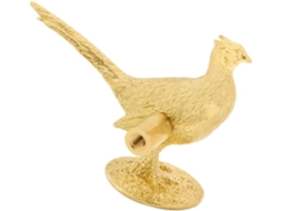 Puxador Artesanal Em Latão Com Formato De Faisão Cauda Longa, Estilo Chinês, Elegante E Decorativo, Ideal Para Armários
