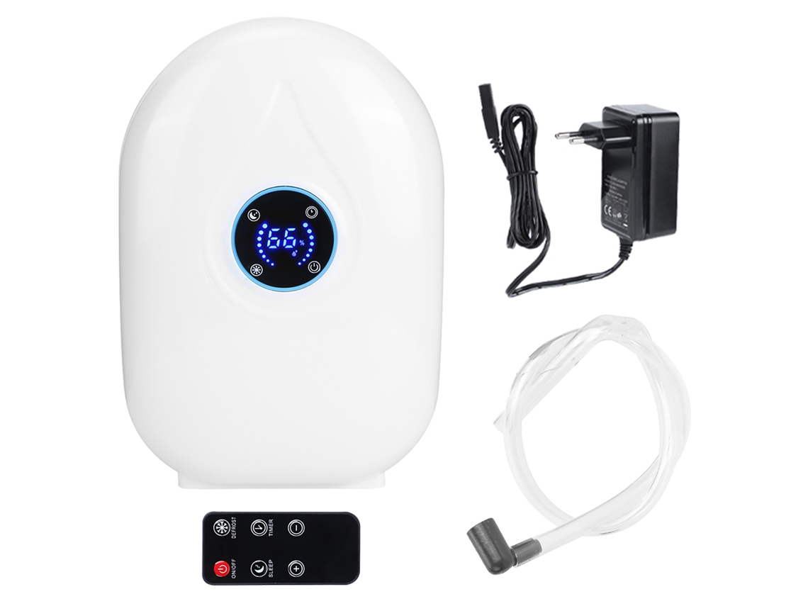 Desumidificador Mini Laxiscreed Para Quartos E Porões, Com Controle Remoto Integrado