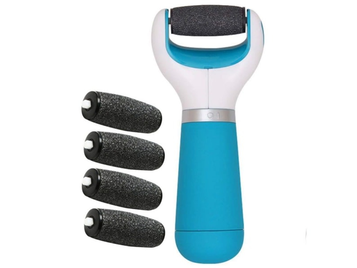 Lixa Elétrica De Pé 5 Rolos Azuis Aquaforge