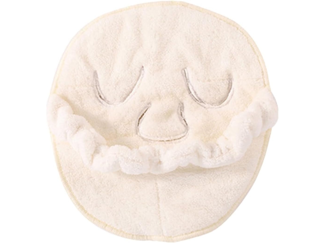 Toalha facial coral, 1 unidade, máscara hidratante reutilizável