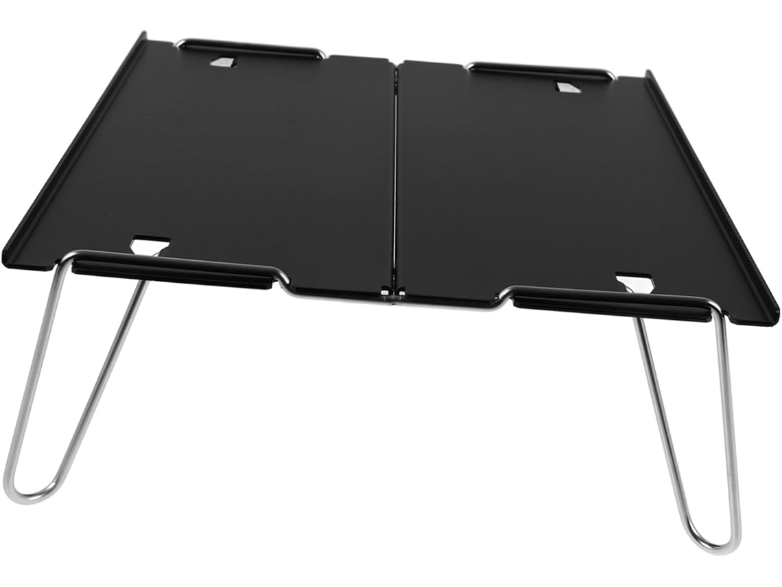 Mesa de camping de ALIPIS em alumínio, PE, dobrável, portátil, fácil de montar