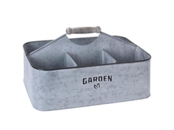 Cesta macetero zinc 35,5x24,5 cm