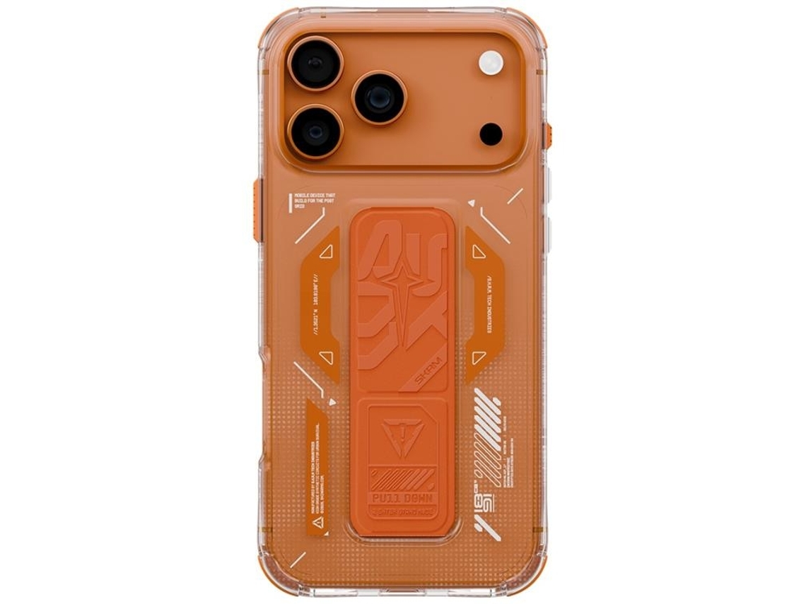 Capa Skinarma Para Iphone 17 Pro Max Magsafe Helio - Laranja