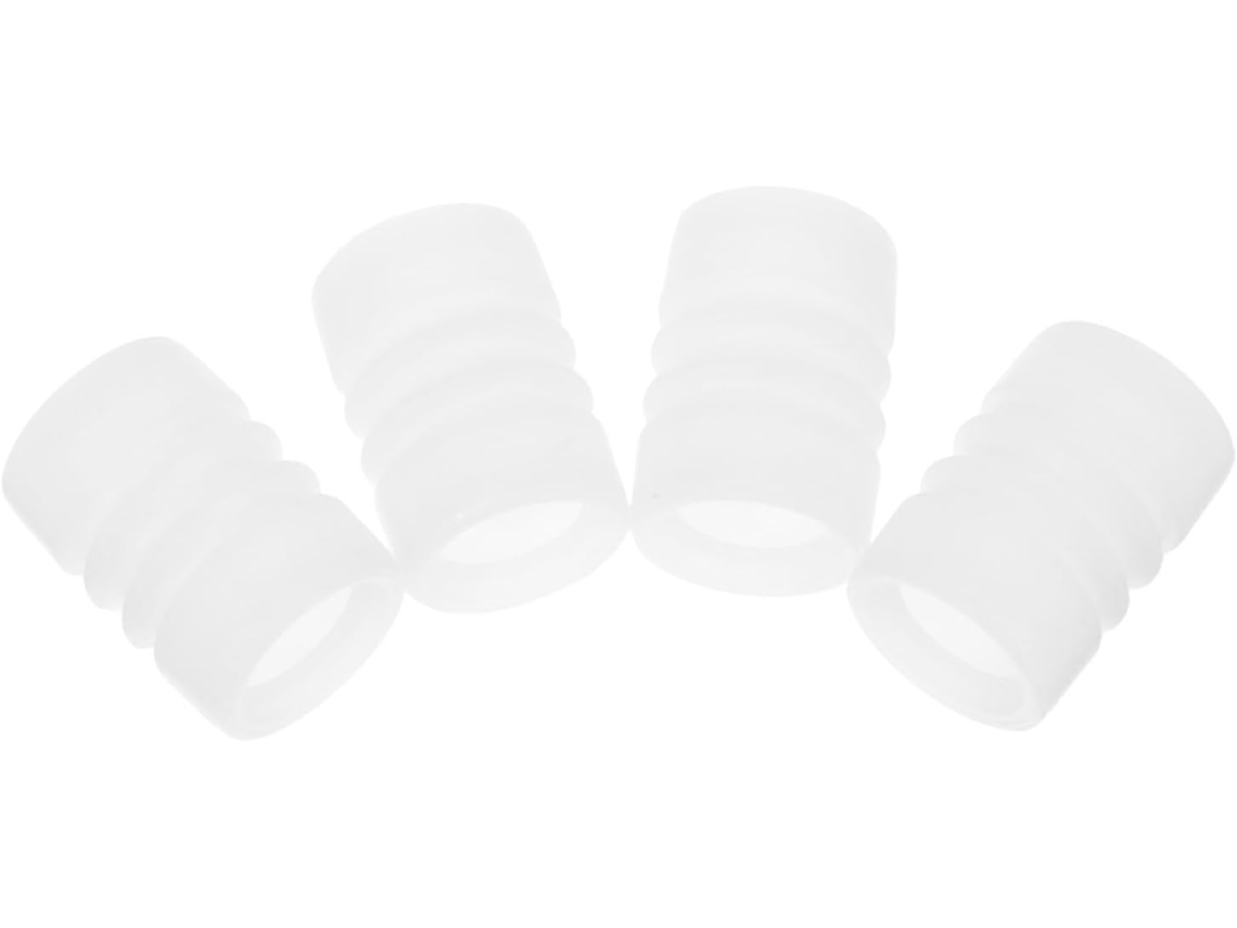 Conjunto de 4 Peças Reposição para Máquinas Sorvete, Fabricadas em Silicone Branco com Maior CHABERLU