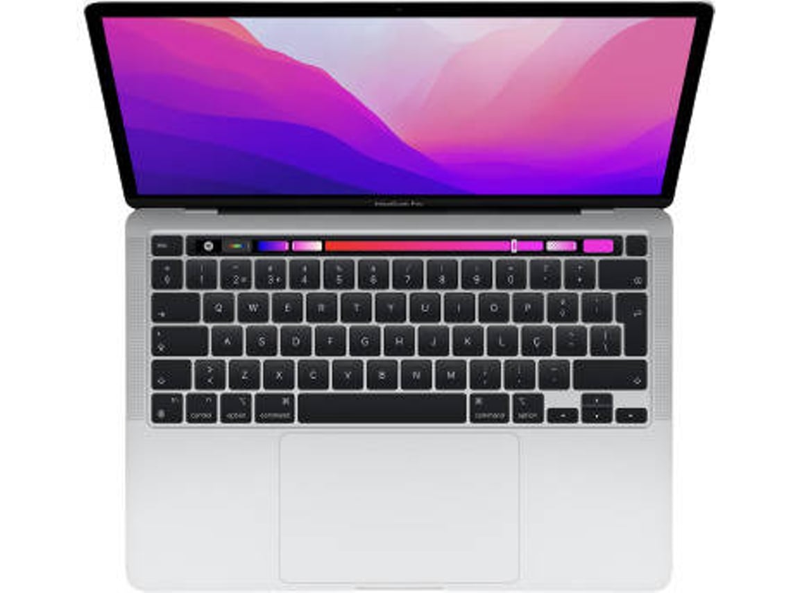 MacBook Pro APPLE Prateado (13.3'' - Apple M2 8-core - RAM: 8 GB - 512 GB SSD - GPU 10-core)