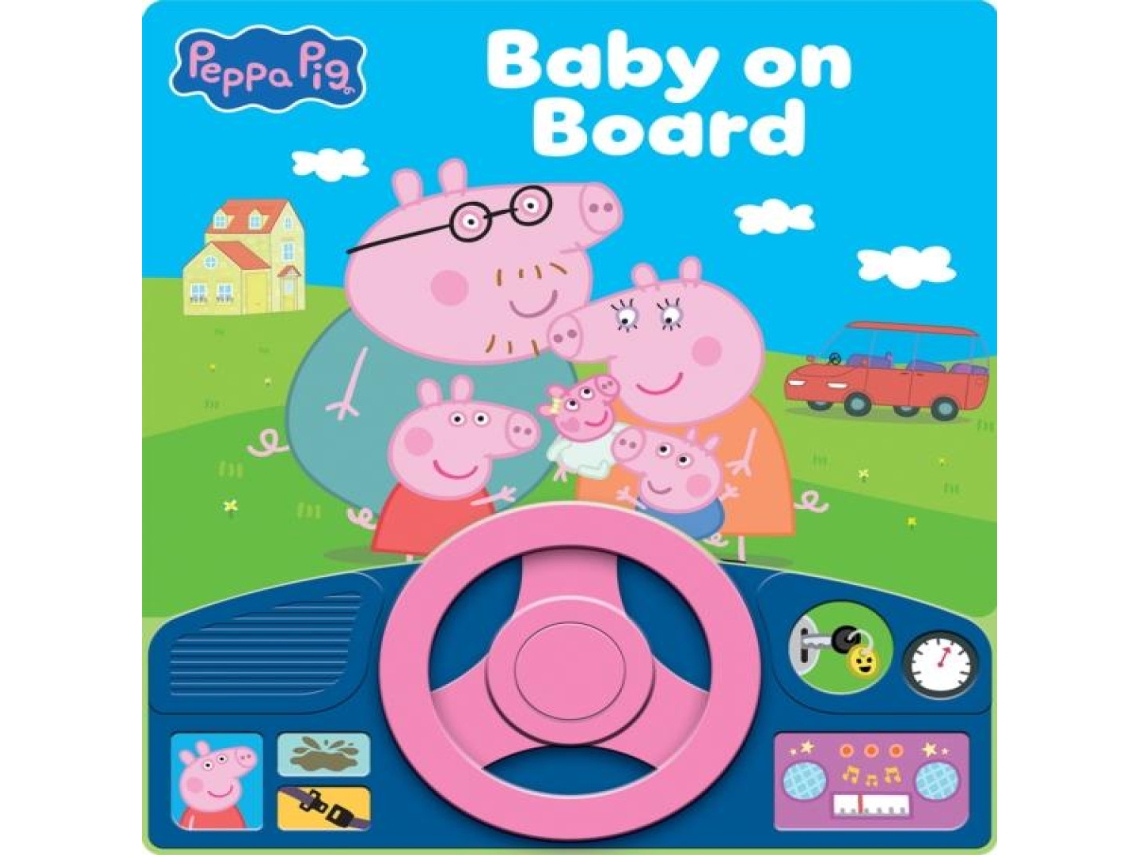 Livro Peppa Pig Baby on Board Sound Book de PI Kids (Inglês)