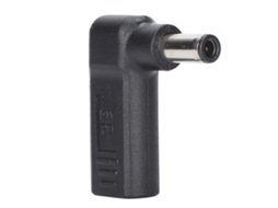 Adaptador Typec Para Dc Conector Pd De Ângulo Direito 6.0x0.6mm Dispositivo De Carregamento