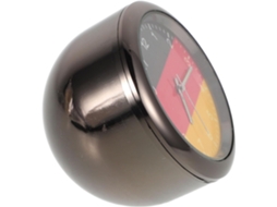 Relógio Iluminado Para Fixação Adesiva Em Grelha De Ventilação, Zinco, Redondo, De Precisão.