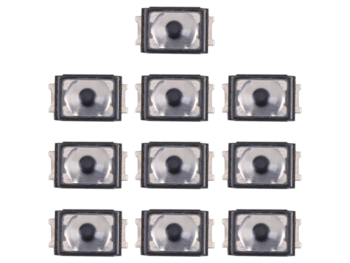 10 Unidades De Botão De Interruptor Micro Smd De 3,5 X 2,5 Mm Para Iphone 5 / 5s / Android