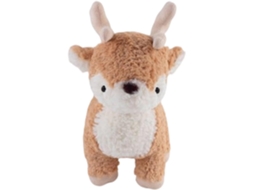 Brinquedo De Pelúcia Veado, Figura Decorativa Macia 25 Cm (9,8
