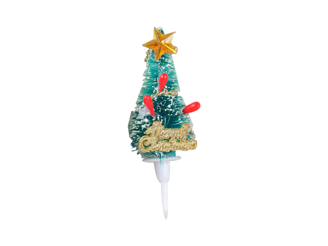 Decorativo para Bolos de Natal com Folhas LAXISCREED
