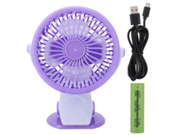 Ventilador De Mesa (com Clip, Ultra Silencioso) Mini Ventilador Usb