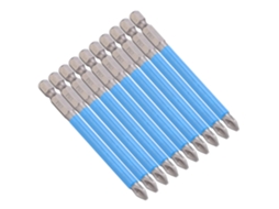 Conjunto SFUSHOS de 10 Pontas de Chave de Fenda Phillips Ph2, Magnéticas