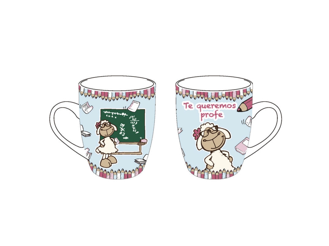 Caneca NICI Te Queremos Profe Nici