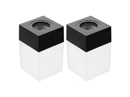 2Pcs Recipientes de Clipe de Papel ALLINLESS