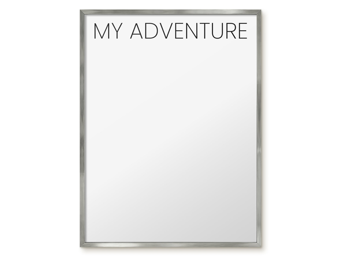 Magnetic Wall Board My Adventure For The Office Espelharte (60x80 Cm)