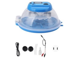 Incubadora de ovos Primerox com rotador automático e controle de temperatura.