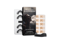 Kit De Cuidados Nasais Antirronco Laniska, Reduz O Ronco, Promove Um Sono Tranquilo Com Clipe Nasal E Adesivo Nasal.