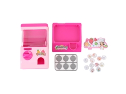 Primerox máquina de Cápsulas Miniatura Educativa para Crianças Meninos e Meninas Rosa
