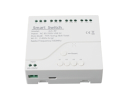 Laxiscreed Interruptor De Controle Remoto Sem Fio 4 Canais 3500w 433mhz Com Temporizador