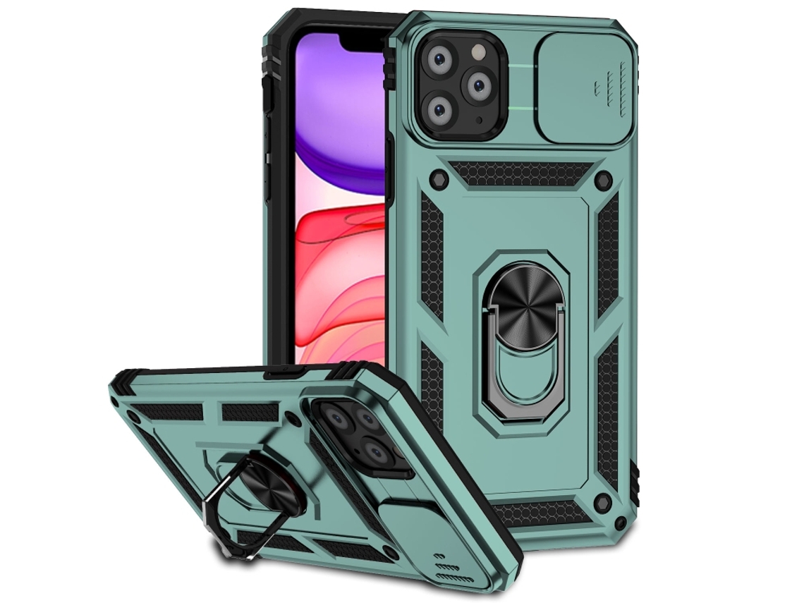 Capa Para Iphone 11 Pro - Suporte Deslizante Para Câmera