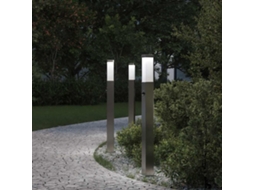 Vidaxl Luminárias De Balizamento Com Sensor, 3 Unidades, 80 Cm, Aço Inoxidável, Ip44