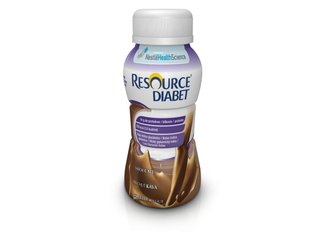 RESOURCE Diabet Sol Or Cafe 200 Ml X4