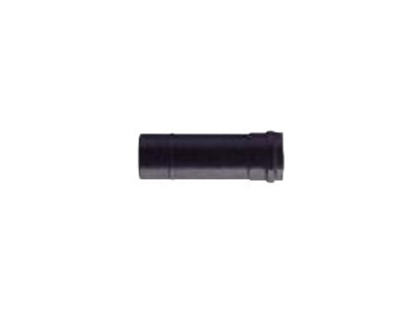 SAVE Fumisteria Plus PN802 Tubo de chaminé reto 250 mm Preto