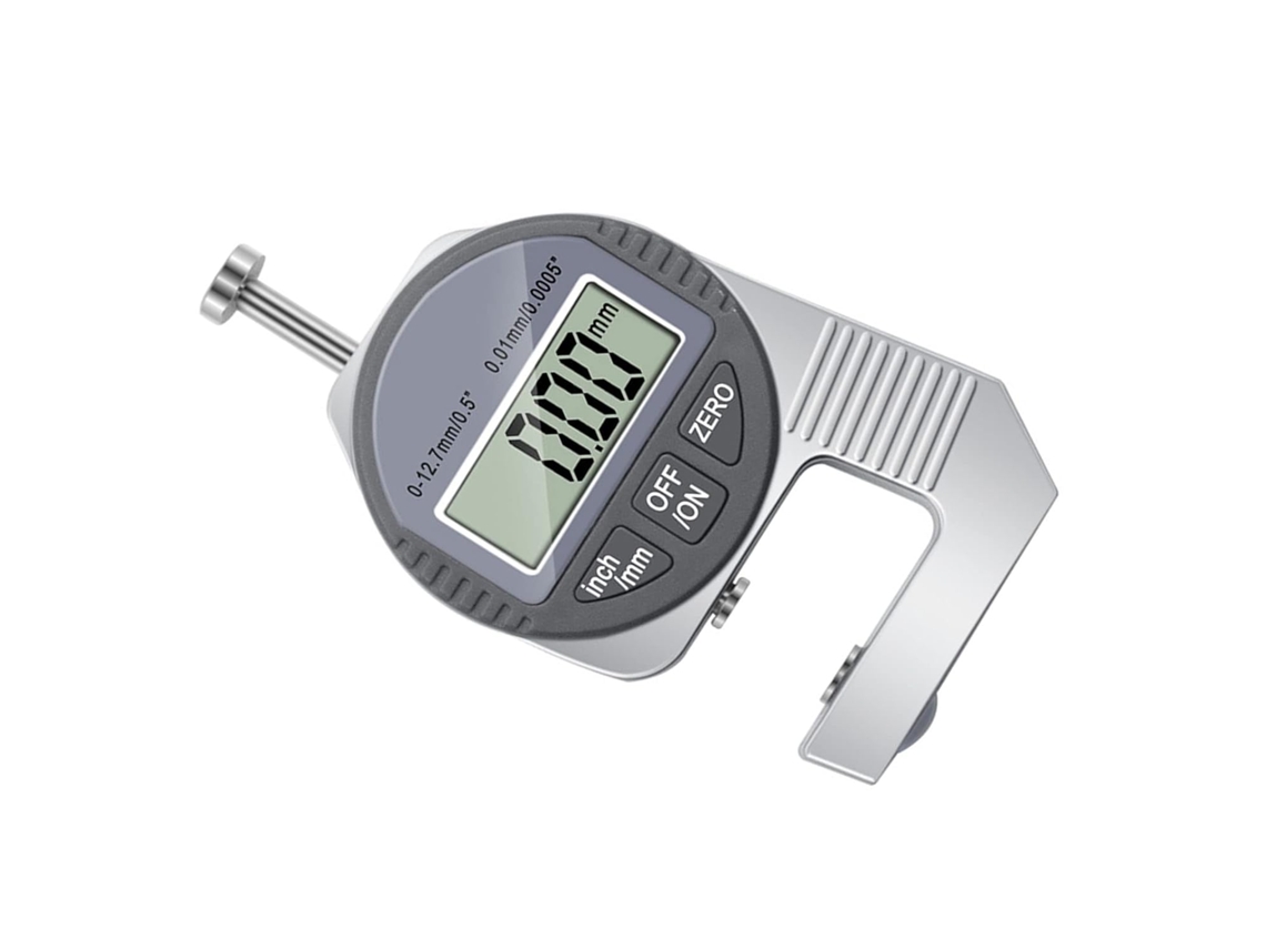 Medidor De Espessura Digital Portátil Mingzhe Com Faixa Medição 0 A Mm